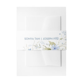 Cintas Para Invitaciones Cinturón de Invitación de Boda Floral