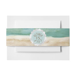 Cintas Para Invitaciones Cinturón de Invitación en La Playa