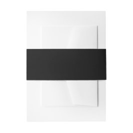 Cintas Para Invitaciones Cinturón de Invitación Negro