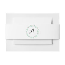 Cinturón de Invitación Verde Azul y Dorado