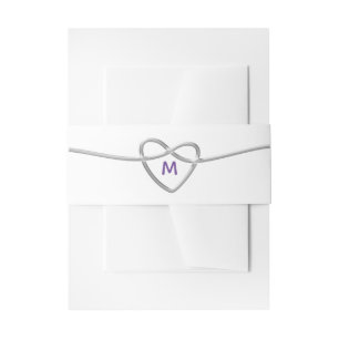 Cintas Para Invitaciones Cinturón de Vientre de Invitación de Boda Corazón 