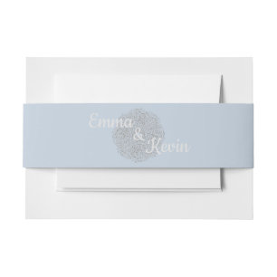 Cintas Para Invitaciones Cinturón de vientre de invitación personalizada