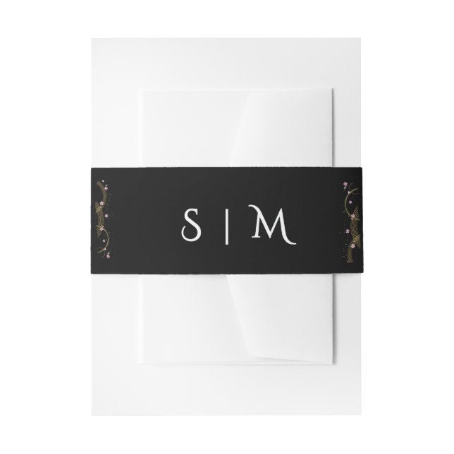 Cintas Para Invitaciones Cinturón ventral Arch Serenity Black Premium — Ini (Anverso Ejemplo)