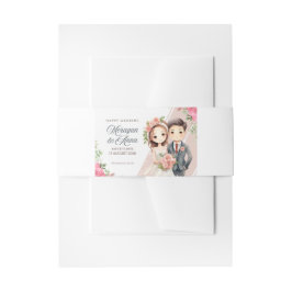 Cintas Para Invitaciones Cinturones de Invitación de Boda