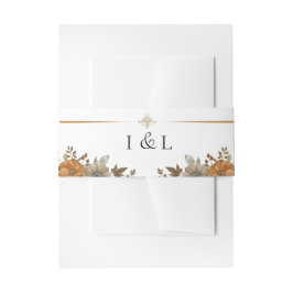 Cintas Para Invitaciones Cinturones de vientre personalizables rústicos boh