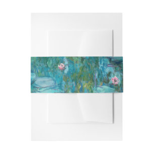 Cintas Para Invitaciones Claude Monet Nenúfares Boda