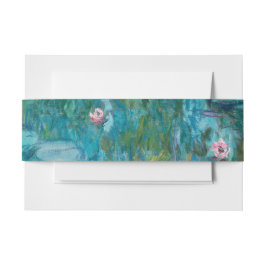 Cintas Para Invitaciones Claude Monet Water Lilies Boda