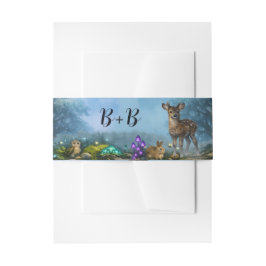 Cintas Para Invitaciones Colección de Boda Elegancia Bioluminiscente