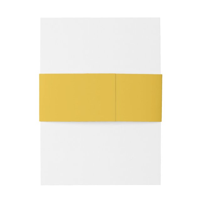 Cintas Para Invitaciones Color del sol (Reverso ejemplo)