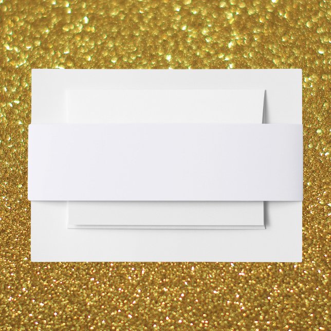 Cintas Para Invitaciones Color sólido blanco (Subido por el creador)