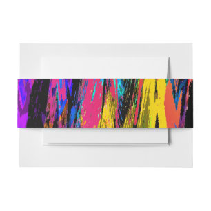 Cintas Para Invitaciones Colores mezclados
