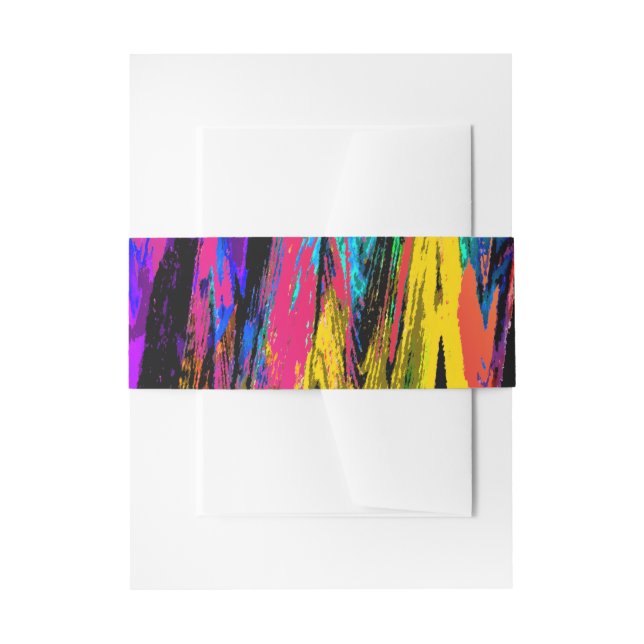 Cintas Para Invitaciones Colores mixtos (Anverso Ejemplo)