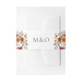 Cintas Para Invitaciones Colores otoñales del follaje otoñal