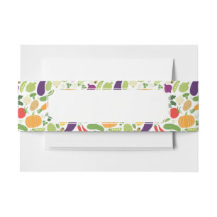 Cintas Para Invitaciones Comida en un fondo blanco