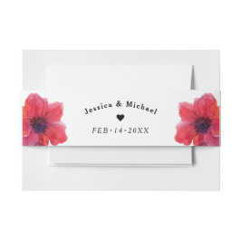 Cintas Para Invitaciones Con nombres Anemone Dreamscape Wedding