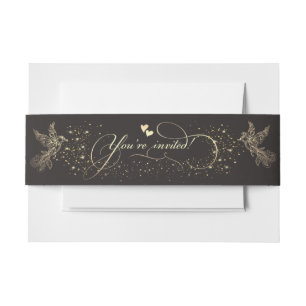 Cintas para invitaciones con palomas
