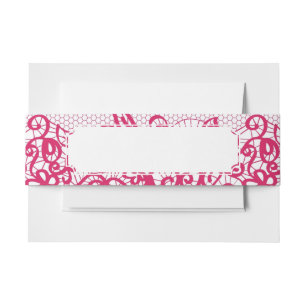 Cintas Para Invitaciones Cordón rojo