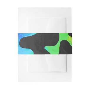 Cintas Para Invitaciones Cosas negras y arcoiris de vaca