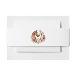 Cintas Para Invitaciones Country Western Horses