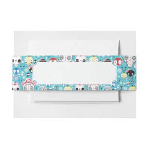 Cintas Para Invitaciones Cráneo de risa de la textura