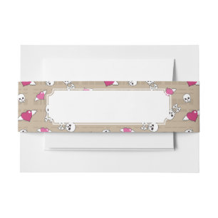 Cintas Para Invitaciones Cráneos