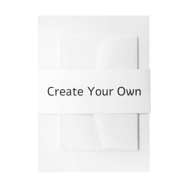 Cintas Para Invitaciones Crea lo tuyo (Anverso Ejemplo)