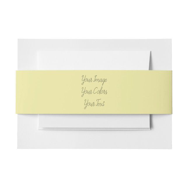 Cintas Para Invitaciones Crea tus Propios (Anverso Ejemplo)