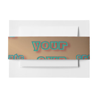 Cintas Para Invitaciones 🤍 Crear su propia plantilla de Personalizado