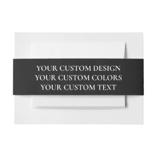 Cintas Para Invitaciones Crear su propio personal