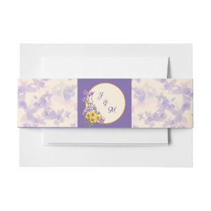 Cintas Para Invitaciones Crema de colección Spring Garden