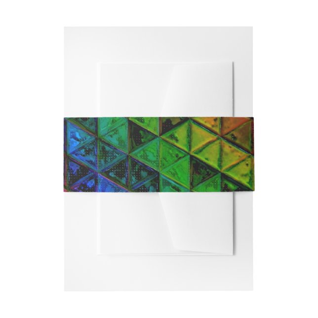 Cintas Para Invitaciones Cristal de orgullo (Anverso Ejemplo)