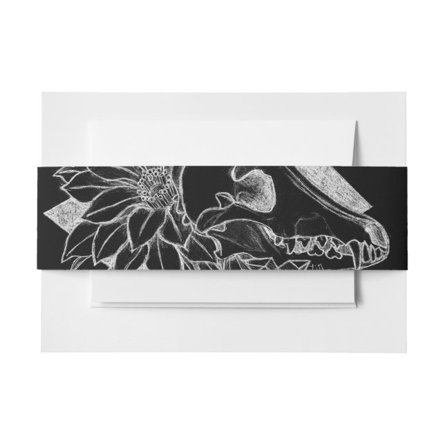 Cintas Para Invitaciones Crystal Coyote Inverted  (Anverso Ejemplo)