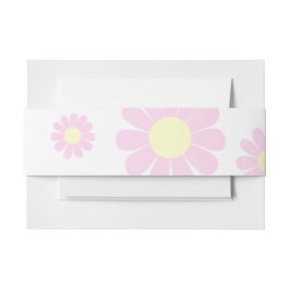 Cintas Para Invitaciones Daisy Baby Shower