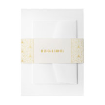 Deco de arte geométrico dorado y blanco