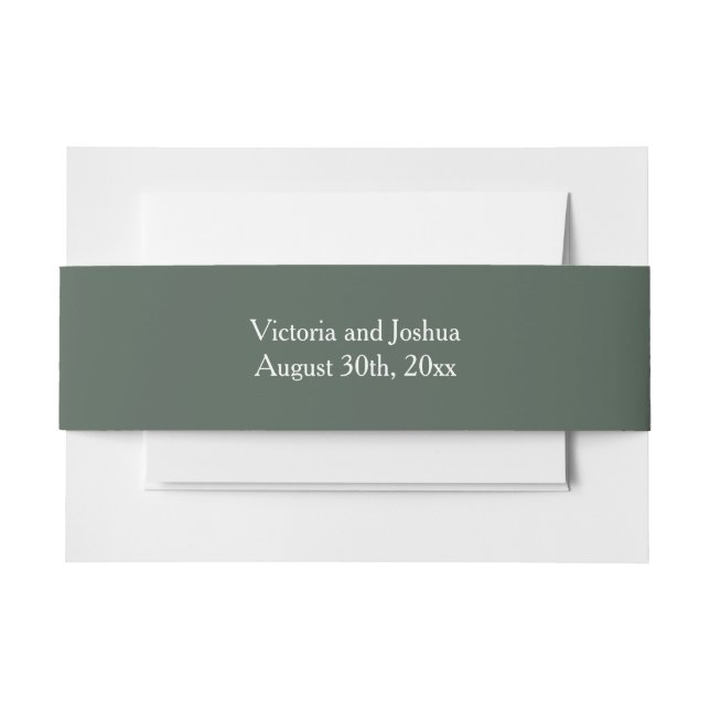 Cintas Para Invitaciones Decoración Navideña (Anverso Ejemplo)