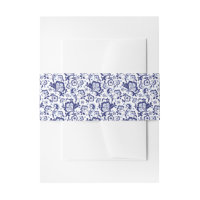 Delfts Blauw | Invitación a la boda holandesa azul