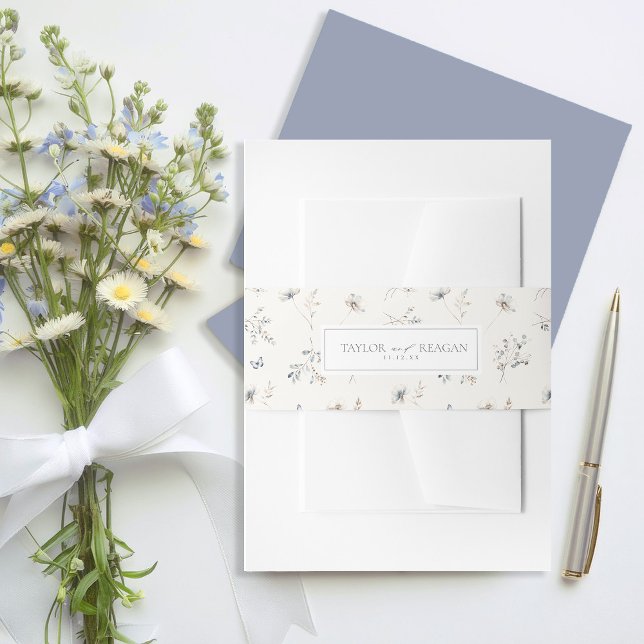 Cintas Para Invitaciones Delicado Boda de Flor Silvestre ID1102 (Subido por el creador)