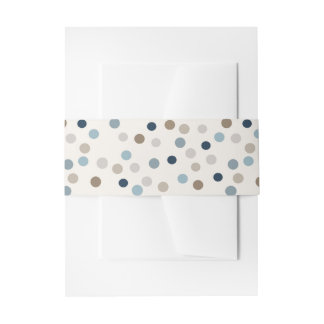 Cintas Para Invitaciones Denim Patchwork Bear Invitation Band