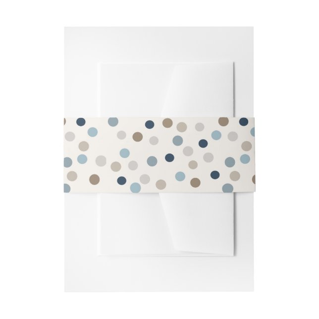 Cintas Para Invitaciones Denim Patchwork Bear Invitation Band (Anverso Ejemplo)