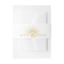 Cintas Para Invitaciones Detalles de Boda Invitación de Boda Moderna Vientr