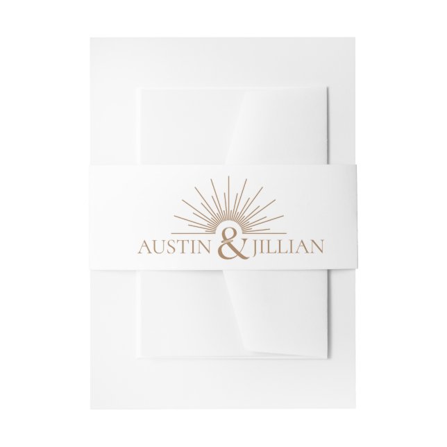 Cintas Para Invitaciones Detalles de Boda Tarjeta de Invitación de Boda Mod (Anverso Ejemplo)