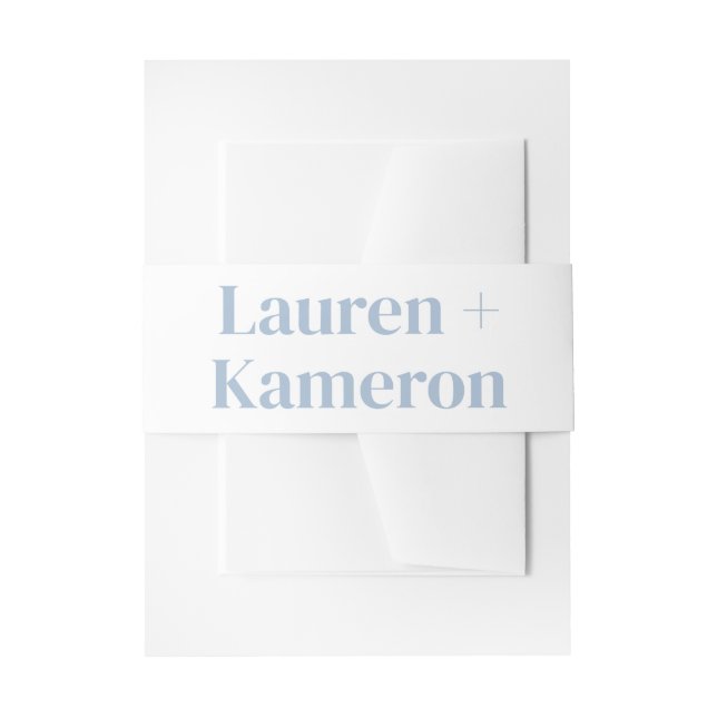 Cintas Para Invitaciones Detalles de Boda Tarjeta de Invitación de Boda Mod (Anverso Ejemplo)