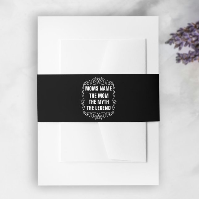 Cintas Para Invitaciones Día de la Madre personalizado (Subido por el creador)