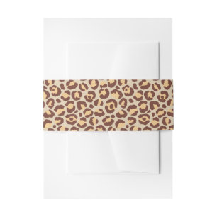 Cintas Para Invitaciones Diseño clásico de la serie Leopard 1
