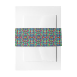 Cintas Para Invitaciones Diseño inspirado en las tribus africanas