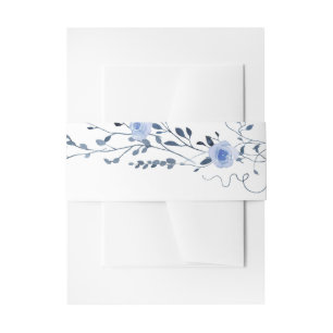Cintas Para Invitaciones Diseños Clásicos de Suite de Boda con Rosa de Acua