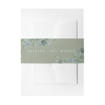 Dusty Blue Eucalyptus Bodas Belly Invitati