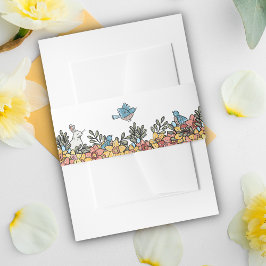 Cintas Para Invitaciones Easter Baby Shower