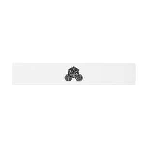Cintas Para Invitaciones Ebony D20 Dice Bodas Belly