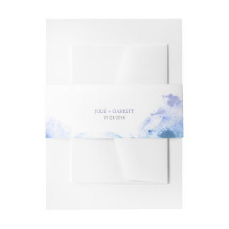 Cintas Para Invitaciones El Belly de la acuarela congriega invitaciones de